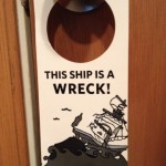 Picture of Ship Wreck Door Hanger